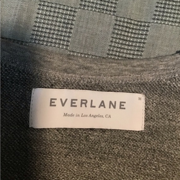 EVERLANE Lightweight Crewneck Sweatshirt Size m - Picture 4 of 10